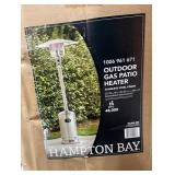 Hampton Bay 48000 BTU Stainless Steel Propane Standing Patio Heater