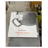 Large Cast Iron Griddle with 18 in Cooking Surface