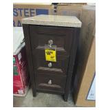 Glacier Bay Delridge 14 in. W x 17 in. D x 30 in. H Chocolate Linen Cabinet