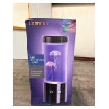 9 in. Black Indoor Jellyfish Table Lamp