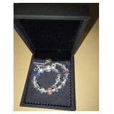 LADY COLOUR A Little Romance Sterling Silver Bracelet