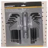 Evercraft Service Tools 22pc Sae & Metric Hex Key Set