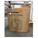 3.55 cu. ft. Vented Front Load Stackable Electric Compact Dryer