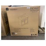 Doveton 36 in. Single Sink Freestanding Weathered Tan Bath Vanity