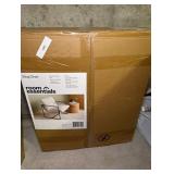 Metal Framed Sling Accent Chair Off White 