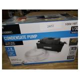 Condensate pump