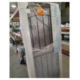 32 in. x 80 in. Universal Copper Surface Mount Outswing Steel Security Door