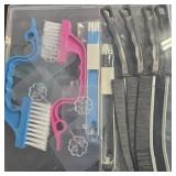 Cleaning Brush Set with Combs and Tools