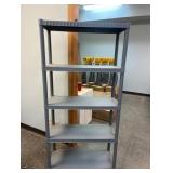 5 Tier Plastic Shelf
