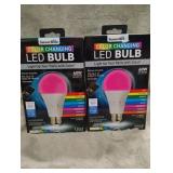 Two Sensor Brite Color Changing LED Bulb