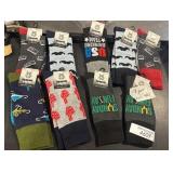 (9) Pairs of Men s Crew Socks