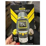 Combo Pin and Pinless Moisture Meter 