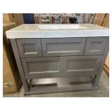 4 Drawer Vanity w/ Sink 