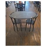 Small kitchen table with 2 chairs