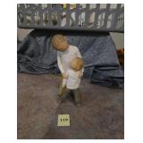 WT statue of two males