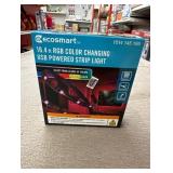 16.4 ft RGB COLOR CHANGING USB POWERED INTEGRATED LED Strip Light