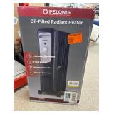 Pelonis 1,500-Watt Oil-Filled Radiant Electric Space Heater