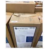 Glacier Bay 19 in. Single Sink White Bath Vanity