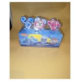 Blue S Clues Kiddy Dough Set with 3 Count Tubs & 3 Figure Stampers