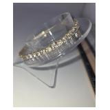 Clear stone bracelet