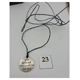 Believe necklace