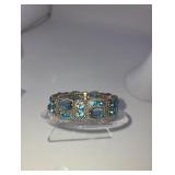 Blue gem bracelet