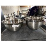 Stainless Steel Bowls (2)
