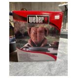 Weber Deluxe Steel Poultry Roaster
