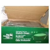 Big Green Egg Cast Iron Dutch Oven 5 qt