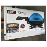 Weber Q1200 1 Burner Liquid Propane Grill Blue