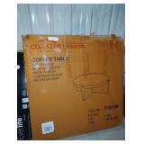 Kinkaid 38 in. Brown Round Mango Wood Coffee Table