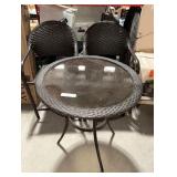 3 Piece Hampton Bay Table & Chairs Set