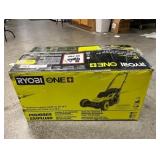 RYOBI ONE+ 18V 13 in. Cordless Battery Walk Behind Push Lawnmower 