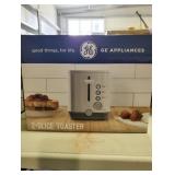 GE 2-Slice Stainless Steel Wide Slot Toaster with 7 Shade Settings