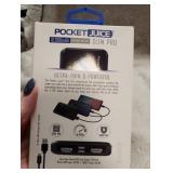 Tzumi 10,000 mAh Slim Pro Pocket Juice Portable Power Bank