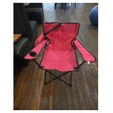 Pink camping chair