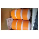 6-Pack Carved Pumpkin Lights with Remote Control