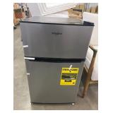 Whirlpool 3.1 cu ft Mini Refrigerator Stainless Steel WH31S1E