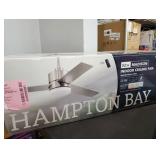 Madison 52 in. Integrated LED Brushed Nickel Ceiling Fan