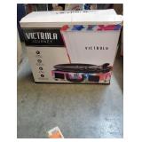 Bluetooth Suitcase Record Player with 3-Speed Turntable