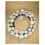 Small easter egg wreath