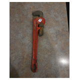 Red pipe wrench