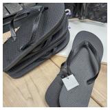 WEST LOOP Black XL Flip Flops Lot