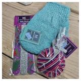 Modern Expressions Nail Files, Exfoliating Gloves, and Hair Elastics