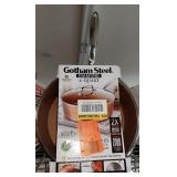 Gotham Steel Hammered Copper 4-quart Nonstick Deep Saut Pan