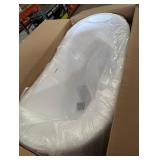 Nile 53 in. x 28 in. Freestanding Acrylic Soaking Bathtub