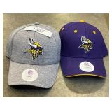 (2) Minnesota Vikings Hats