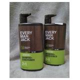Every Man Jack 2 in 1 Shampoo and Conditioner
