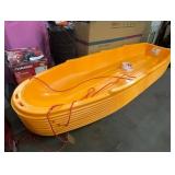 66" Plastic Family Sled with Rope 