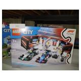 LEGO City F1 Garage & Mercedes-AMG & Alpine Cars Toy